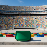 Gradins télescopiques rétractables pour stades intérieurs, sièges de stade imperméables et durables pour terrains de basketball