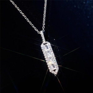 Collana Semplice a Barra per Donne, Elegante per Uso Quotidiano, Catena per Clavicola, Accessori - Product Image 3