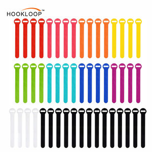 Attaches-câbles en nylon réutilisables DSXHOOKLOOP, sangle à crochets et boucles, attaches libérables - Product Image 1