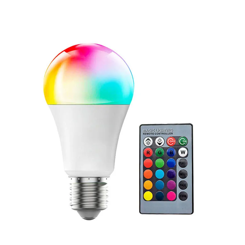 zhongshan 10W 15W 20W Remote Control Smart Light Bulb Lighting E27 Led Rgb Smart Bulb