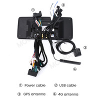 MOOKAKA Écran ultra-fin de 12,3 pouces Android Carplay pour Mercedes Benz Classe G 2016-2018 GPS Navi Dvd Gps Wifi 4G Dsp Carplay 360