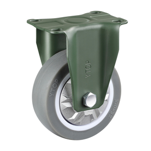 Die Tragfähigkeit von mittelgroßen 3-Zoll-Kunstkautschuk-Manganstahlrollen beträgt 110kg - Product Image 3