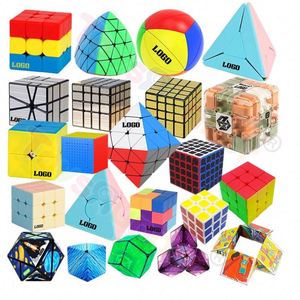 Cubo de Velocidad Magnético 3x3x3 de Diseño Único, Mecanismo de Rotación Suave, Cubo Mágico Educativo Coleccionable para Entusiastas - Product Image 2