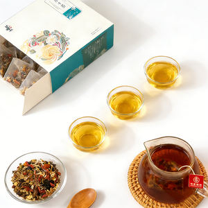 天然菊花・決明子・クコの実ティーバッグ 肝臓に栄養を与え、目を保護する純植物エキス配合 ドライアイを緩和するお茶 - Product Image 1