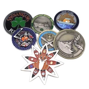Pièces de défi personnalisées en métal forgé, design innovant, jetons fonctionnels, souvenir d'entreprise créatif pour le <span class=keywords><strong>Japon</strong></span> - Product Image 2