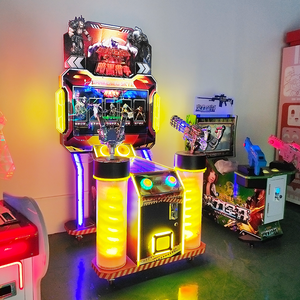 Máquina de juego de disparos Arcade que funciona con monedas, simulación de tiro Skye oscurecido, 2 <span class=keywords><strong>pistolas</strong></span> para máquinas expendedoras, grúa de boxeo para muñecas - Product Image 4