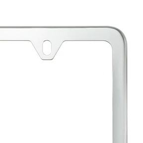 Protector de matrícula de coche duradero y de gran venta, fabricante directo, marco de matrícula de aleación de zinc - Product Image 4