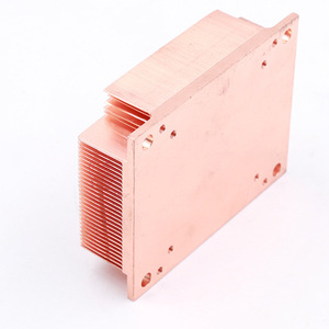 ฮีทซิงค์ทองแดงแบบฟันเฟือง Chuan Yue รุ่น ZRD-006 ผลิตด้วยเครื่อง CNC เพื่อการระบายความร้อน - Product Image 2