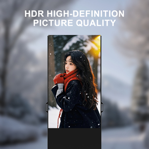 Screenage 43 49 55 65 inch trong nhà dọc Android quảng cáo <span class=keywords><strong>Video</strong></span> hiển thị miễn phí đứng kỹ thuật số biển màn hình cảm ứng kiosk - Product Image 5