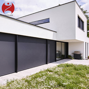 Stores enrouleurs motorisés extérieurs intégrés, sur mesure, étanches, avec système Zip Track et fonction occultante - Product Image 6