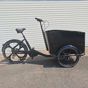 Vélo cargo électrique pour adultes et famille pour transporter des marchandises pour enfants et animaux de compagnie pour faire du shopping, pique-nique, pêche, voyage et autres activités de plein air - Product Image 6