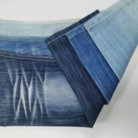 Tissu de vêtements en tissu denim de chanvre bleu foncé de 10 oz