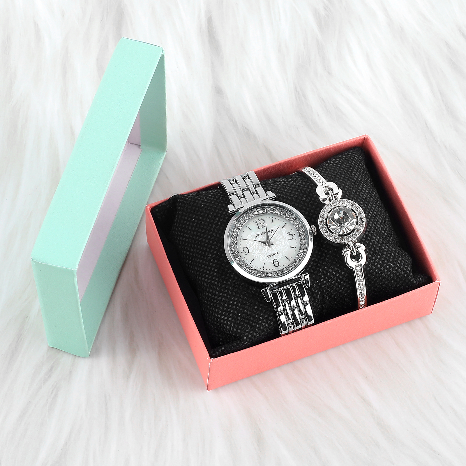 3 Women stylish watches, All three comes with set price! Amazon.com: KANGQL Women Watch, 6pcs/Set Luxury Watch Women  main image 3