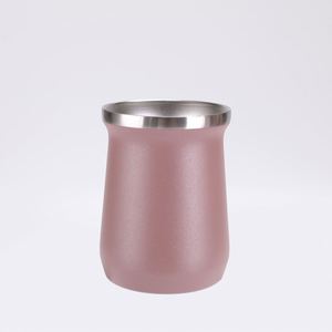 Creative 8oz Insulated Cup Stainless Steel Mini Eggshell Texture Travel <b>Mug</b> - Product Image 1