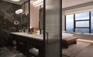 Hiện đại khách sạn 5 sao NỘI THẤT PHÒNG NGỦ Bộ antiqued phong cách thiết kế phòng khách căn hộ biệt thự phòng tắm gỗ MDF vật liệu ván ép - Product Image 5