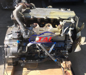 Moteur diesel d'occasion 4HJ1 4HK1 4HF1 turbocompressé refroidi par air en acier au meilleur prix - Product Image 5