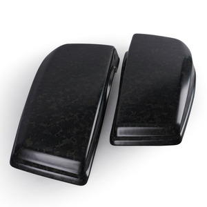 Couvercle supérieur de boîte latérale de moto, modèle audio en fibre de carbone forgé mat pour <span class=keywords><strong>Harley</strong></span> Touring CVO Street Glide 2023-2025 - Product Image 1