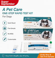 Bandelettes de test rapide vétérinaire Combo Shrlichia/Babesia Gibsoni/Anaplasma – Kit de test rapide pour soins des animaux de compagnie