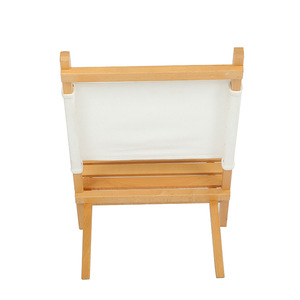 <span class=keywords><strong>เก้าอี้</strong></span>ชายหาดไม้เนื้อแข็งพับได้ ปรับระดับได้ พร้อมผ้าใบสำหรับ<span class=keywords><strong>นอน</strong></span>พักผ่อน แคมป์ปิ้ง อาบแดด เหมาะสำหรับเด็กและผู้ใหญ่ - Product Image 5