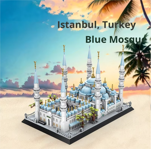 Đồ chơi khối xây dựng Thánh Địa Đồ chơi cung cấp xuyên biên giới mô hình kiến trúc nổi tiếng thế giới của Nhà thờ hồi giáo lớn - Product Image 2
