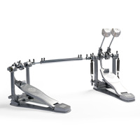 Pédale de Grosse Caisse Double Réglable à Double Chaîne – Instruments et Accessoires de Musique