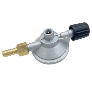 Lpg Regulator 50mbar 37mbar Adjustable Camping Gas Valve With Connector Aluminum Portable Outdoor <b>Stove</b> Accessory - Product Image 2