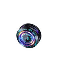 Kipas Pendingin RGB Gaming Area Pendinginan Luas Grosir PRO, Klip Pemasangan Magnetik, Bahan ABS, Termasuk Charger, Radiator Ponsel