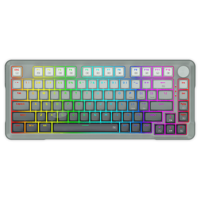 Rapid Trigger Mechanical Gaming Keyboard  8k Reporting Rate Magnetic Axis Gasket Hot-Swap Knob Control Wired Mechanical Keyboard