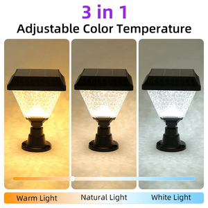 Lampe <span class=keywords><strong>solaire</strong></span> avec minuterie, lampe de jardin, lampes paysagères Rgb pour lumières de jardin, lampes de poteau extérieures, télécommande pour éclairage <span class=keywords><strong>solaire</strong></span> automatique de rue - Product Image 3