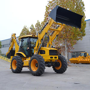 Дизельный двигатель мини-погрузчик 5 тонн 8 тонн 4*4 колесный погрузчик строительная техника небольшой экскаватор подходит для строительной площадки - Product Image 4