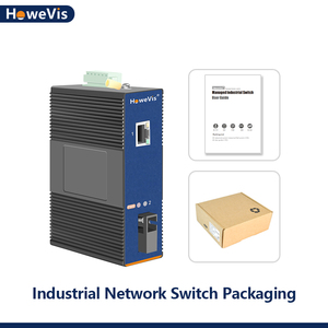 Công nghiệp nhanh chóng CCTV chuyển đổi mạng 100Mbps kết nối 1 * RJ45 1 * Gigabit FX giao diện quang học - Product Image 5