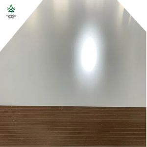 Venta al por mayor del fabricante: Láminas de melamina <span class=keywords><strong>MDF</strong></span> hidrofugueñas UV blanco cálido de 18 mm MR para muebles de puerta de melamina de nuevo modelo - Product Image 2