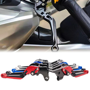 Palanca de Embrague Plegable Ajustable de 6 Etapas Compatible con MT07 MT09 FZ07 FZ09 FZ10 FZ6 FZ8 XSR700, Palanca de Freno para Motocicleta, Accesorio para Motocicleta - Product Image 3