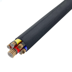 पहनने-प्रतिरोधी जलरोधी सूर्य-प्रमाण वेक्रो बंद केबल सुरक्षा हुक और लूप केबल रक्षक केबल आस्तीन - Product Image 6