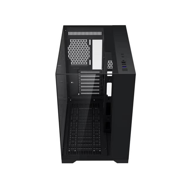 Custom EATX Full Tower ATX/M-ATX/MINI-ITX USB3.0 Three Tempered Glass Desktop Gaming Pc Case All Transparent