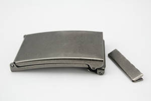 Hebilla de cinturón de metal con tapa, hebilla de ajuste, Clips grandes de cobre, 51x85mm, barata - Product Image 2