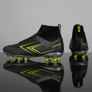 SAIFEINU 1 Par de Zapatos de Fútbol para Hombre <span class=keywords><strong>Tacos</strong></span> de Fútbol para Ejercicio <span class=keywords><strong>Botas</strong></span> de Fútbol - Product Image 2