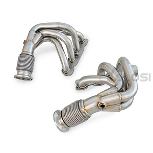 Collecteur d'échappement Hot-Flow SS304 soudé TIG pour amélioration des performances Ferrari <span class=keywords><strong>458</strong></span> SP12 EC 4.5L V8 2012-2015 Tuning Auto - Product Image 3