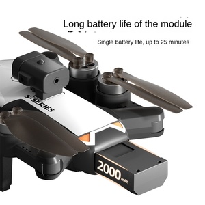 Drone Pieghevole S2S per Fotografia Aerea, Motore Brushless, Lunga Autonomia, Resistente al Vento Livello 5, 4K 6K - Product Image 3
