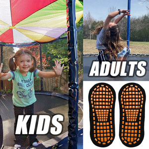 Chất Lượng Cao Mắt Cá Chân Vớ Vớ Yoga Với Logo Trampoline Vớ Vui Chơi Giải Trí Công Viên Giáo Dục Sớm - Product Image 5