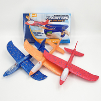 Jouet lanceur d'avion 12.6 "Foam Glider Led Plane 2 Flight Mode Catapult Plane Toy Guns for Kids Outdoor Sport Flying Toys Gifts