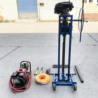 Plateforme de forage portable autoportante pour carottage, équipement de carottage de style vertical, structure simple, plateforme de forage détachable