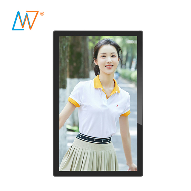 Slim 21.5 Inch Wall Mount Vertical Lcd Monitor Display Digital Signage Advertising Tv