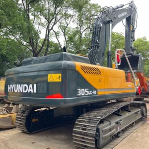 Orijinal HYUNDAI Kullanılmış 305LC-9T Ekskavatör İyi Durumda 30 Ton Paletli Kazıcı Pompa 196KW Güç 2020 Model Test Edilmiş İncelendi Sıfır Durumda - Product Image 4