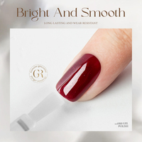 GULAURI Nouvelle Collection Gel UV Soak-Off Scellant pour Ongles Brillance Infinie Prostay Primer Hema Tpo Free Gel Top Coat et Base Coat