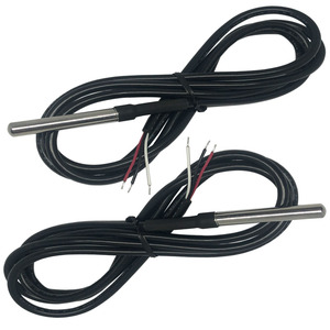 Trung quốc sản xuất Cảm biến de temperatura de Alta chính xác một prueba de Agua DS18B20 Cảm biến de temperatura DS18B20 de insercion - Product Image 1
