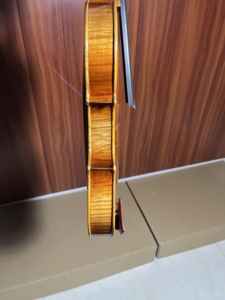 SurpassMusica4/4手作り<span class=keywords><strong>Stradivarius</strong></span>コピーバイオリンリッチサウンドスピリットワニスソリッドメープルバックスプルーストップナチュラルカラー - Product Image 4