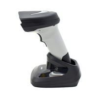 Escáner de código de barras 2D inalámbrico con batería recargable, 3 en 1, escáner de código QR BT con soporte de base