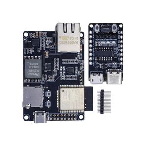 Carte d'extension programmable officielle TTGO T-Internet-POE <span class=keywords><strong>ESP32</strong></span>-WROVER-B avec adaptateur Ethernet et téléchargeur à puce <span class=keywords><strong>LAN8720A</strong></span> - Product Image 1