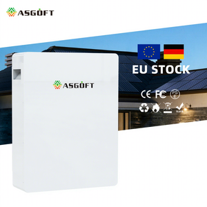 Batería de Iones de Litio Lifepo4 ASGOFT para Energía Solar, 5kwh, 10kwh, 15kwh, 51.2V, 100ah, 200ah, 300ah, Powerwall, Batería Solar de Litio - Product Image 1